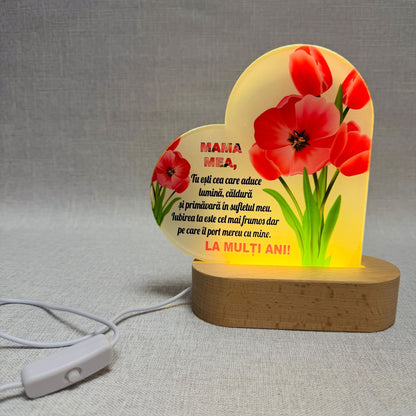 Lampă LED "Mama mea"