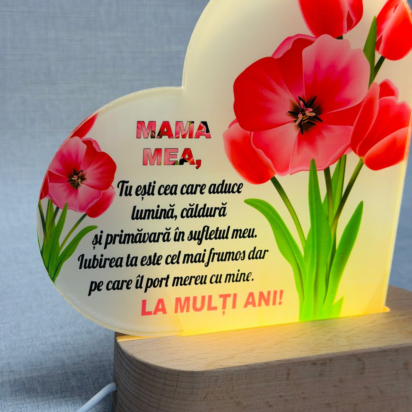 Lampă LED "Mama mea"