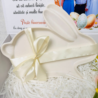 Cutie pentru nași cu poza - tematica Paște
