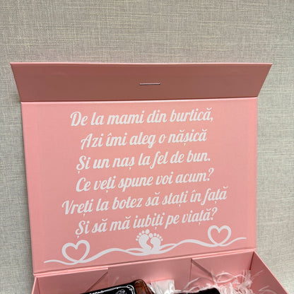 Set roz Jack Daniels și Sheidans "Vreți să fiți nănuții mei"