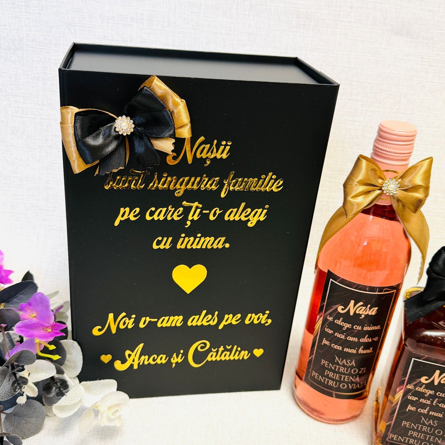 Set Jack Daniels și Vin "Doriți să ne cununați"