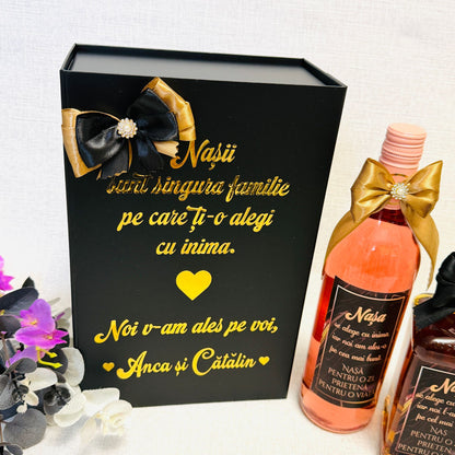 Set Jack Daniels și Vin "Doriți să ne cununați"