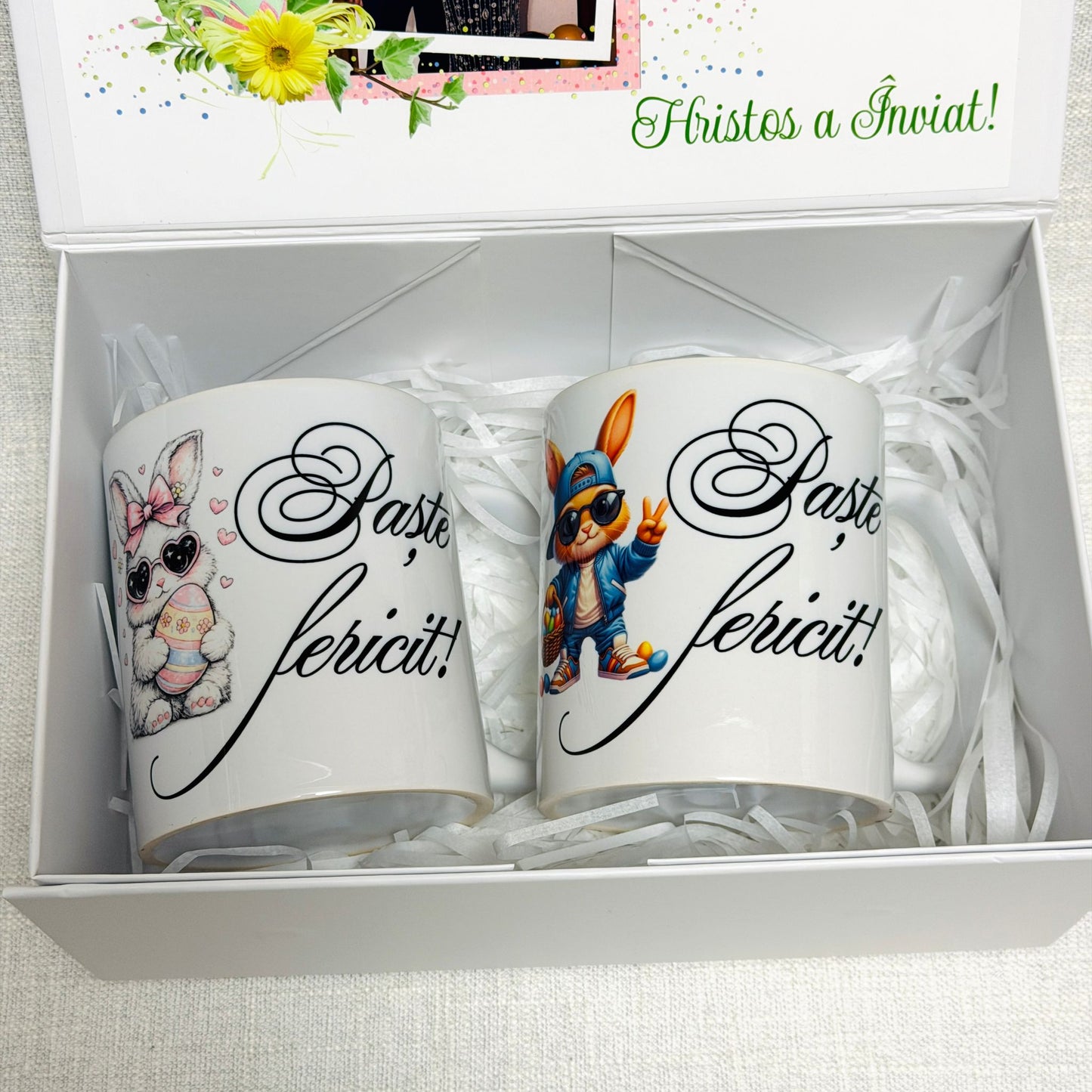 Set 2 căni - tematica Paște