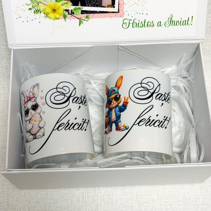Set 2 căni - tematica Paște