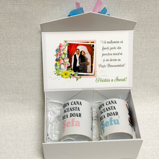 Set 2 căni - tematica Paște