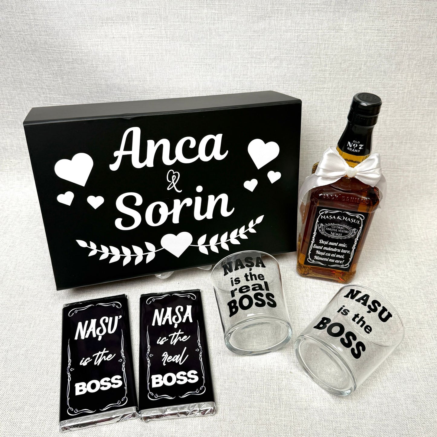 Cutie JD "Nașa&Nașu"