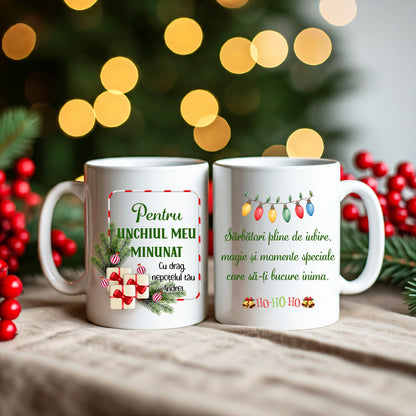 Set 2 Căni Unchi & Mătușa