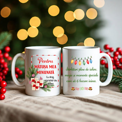 Set 2 Căni Unchi & Mătușa