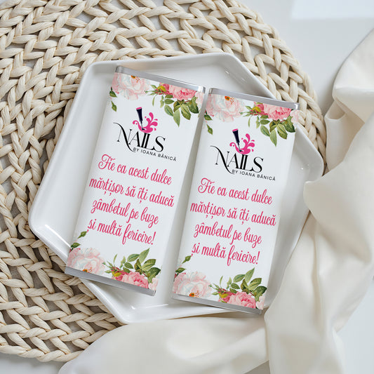 Ciocolată personalizată pentru afacerea ta