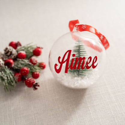 Glob - Brad și Zăpadă Artificială