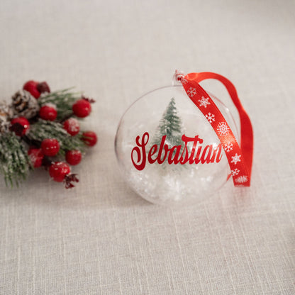 Glob - Brad și Zăpadă Artificială