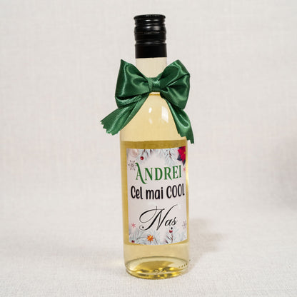 Set Cadou  – Vin și Globuri de Crăciun 