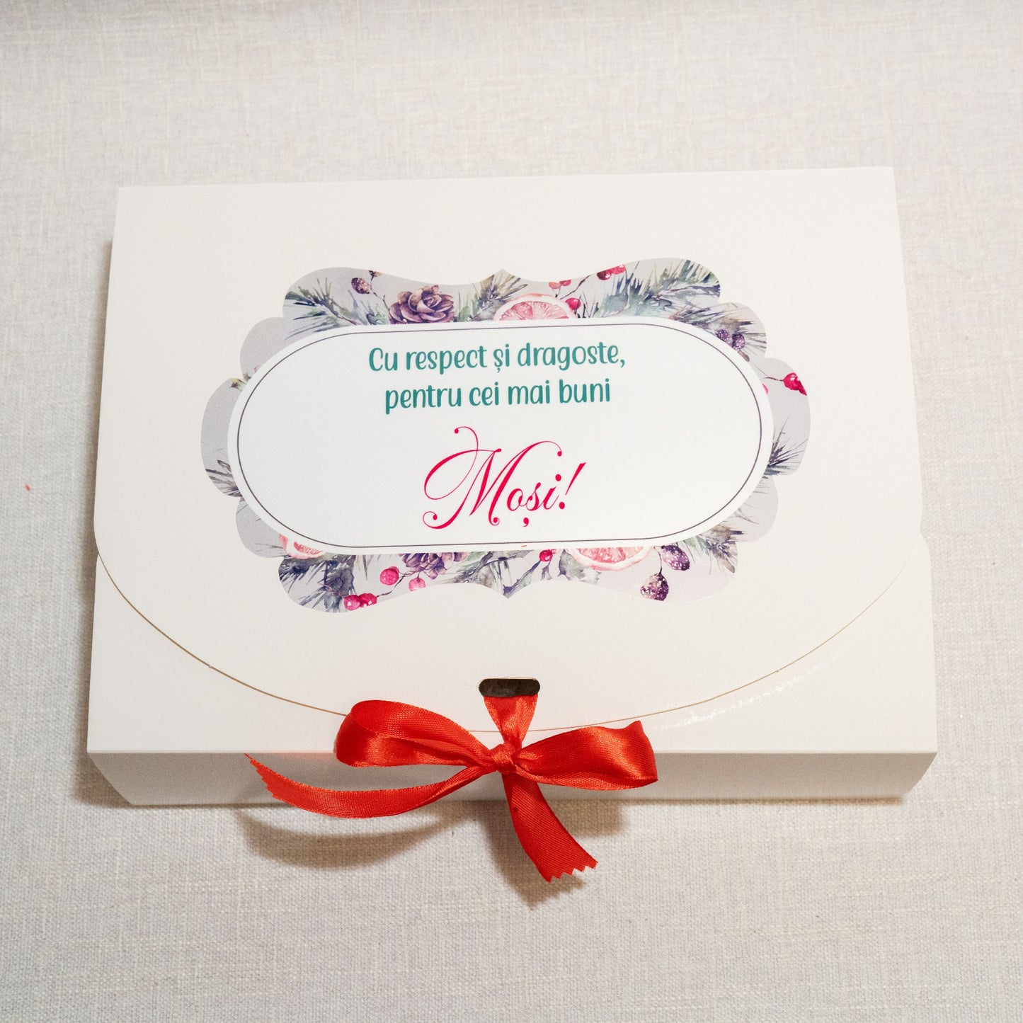 Set Cadou  – Vin și Globuri de Crăciun 