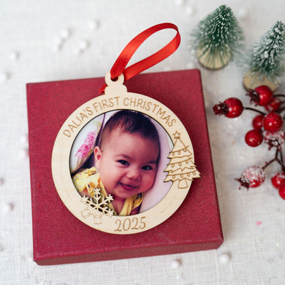 Poză și Text - Glob Personalizat