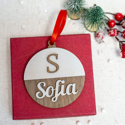 Inițială și Nume - Glob Personalizat