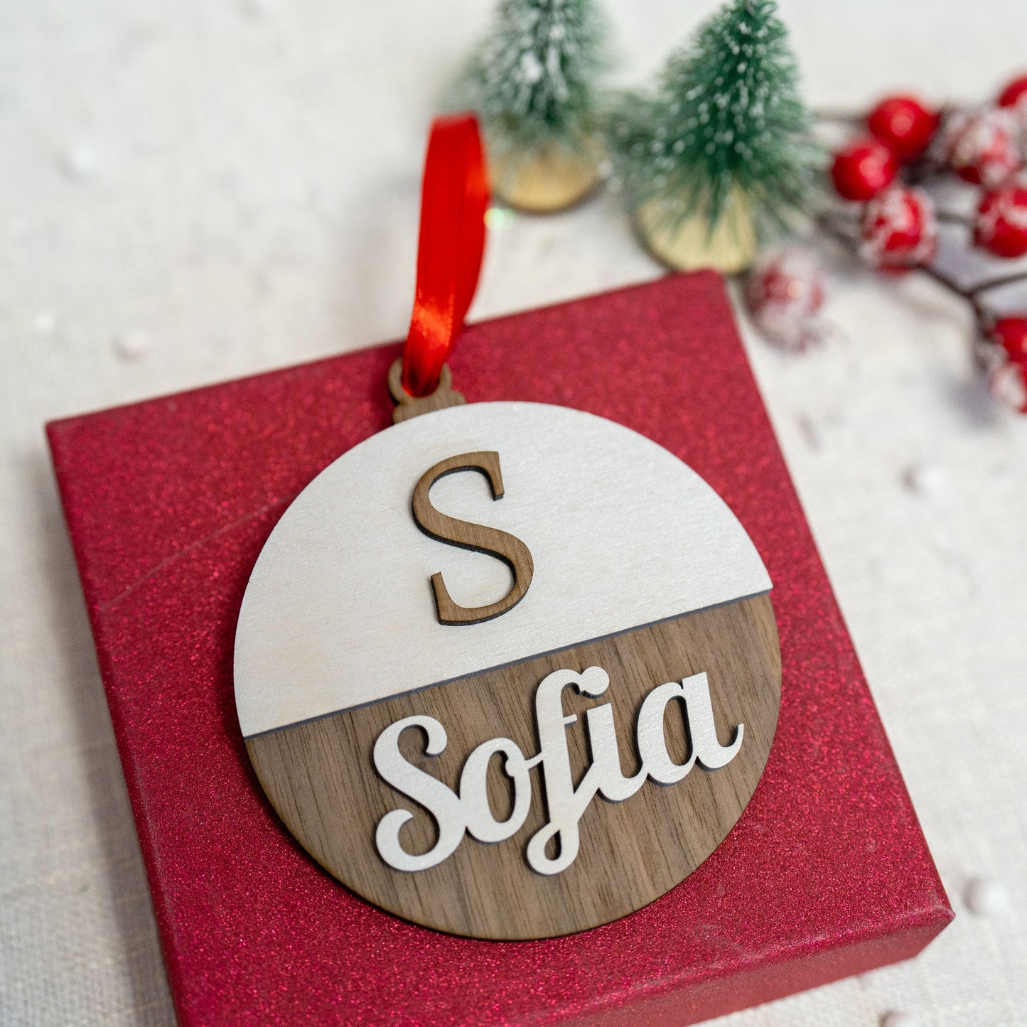 Inițială și Nume - Glob Personalizat