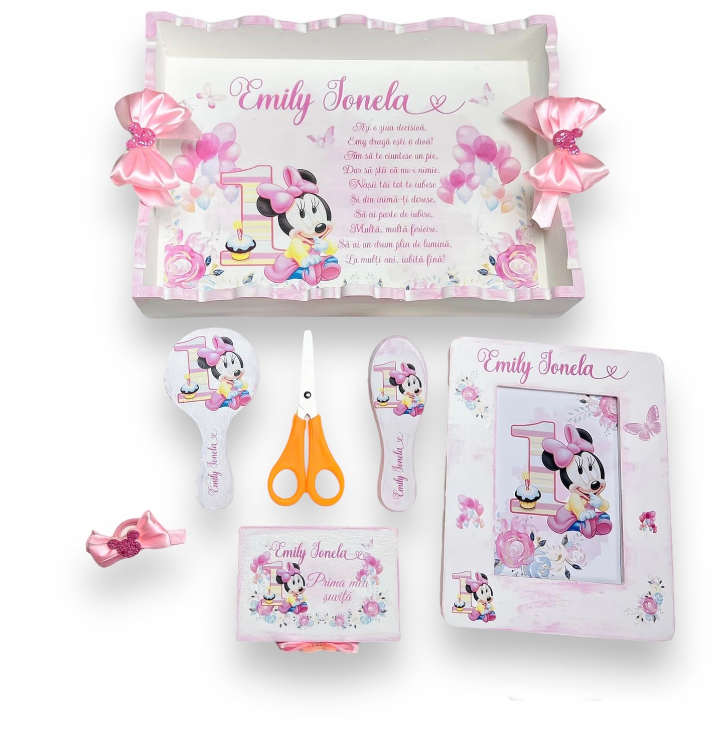 Set tăierea moțului "Baby Minnie"