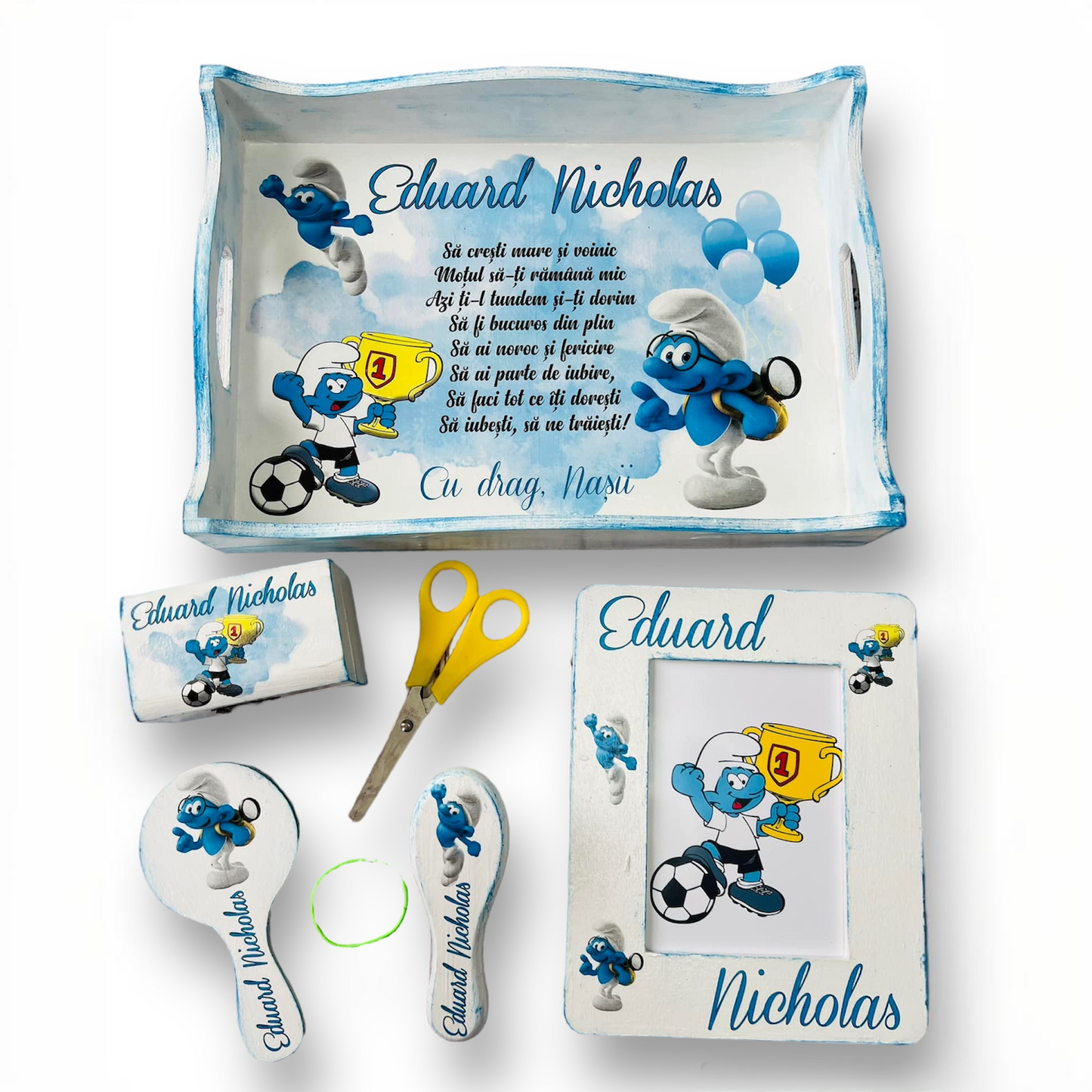 Set tăierea moțului "Ștrumfii"