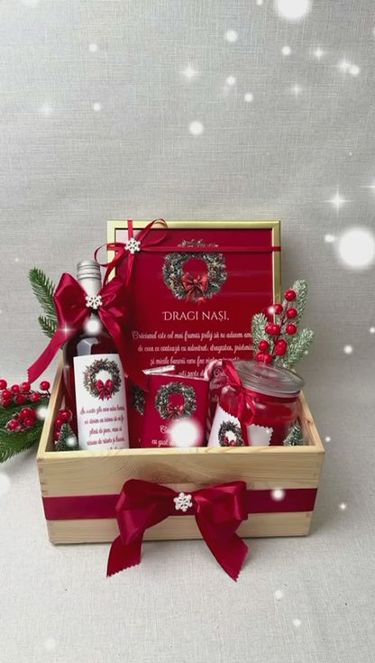 Coș - Cadou de Crăciun