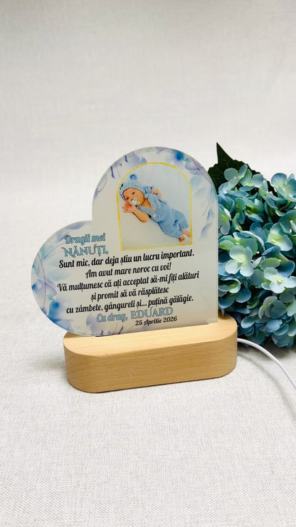Lampă LED "Dragii mei Nănuți"