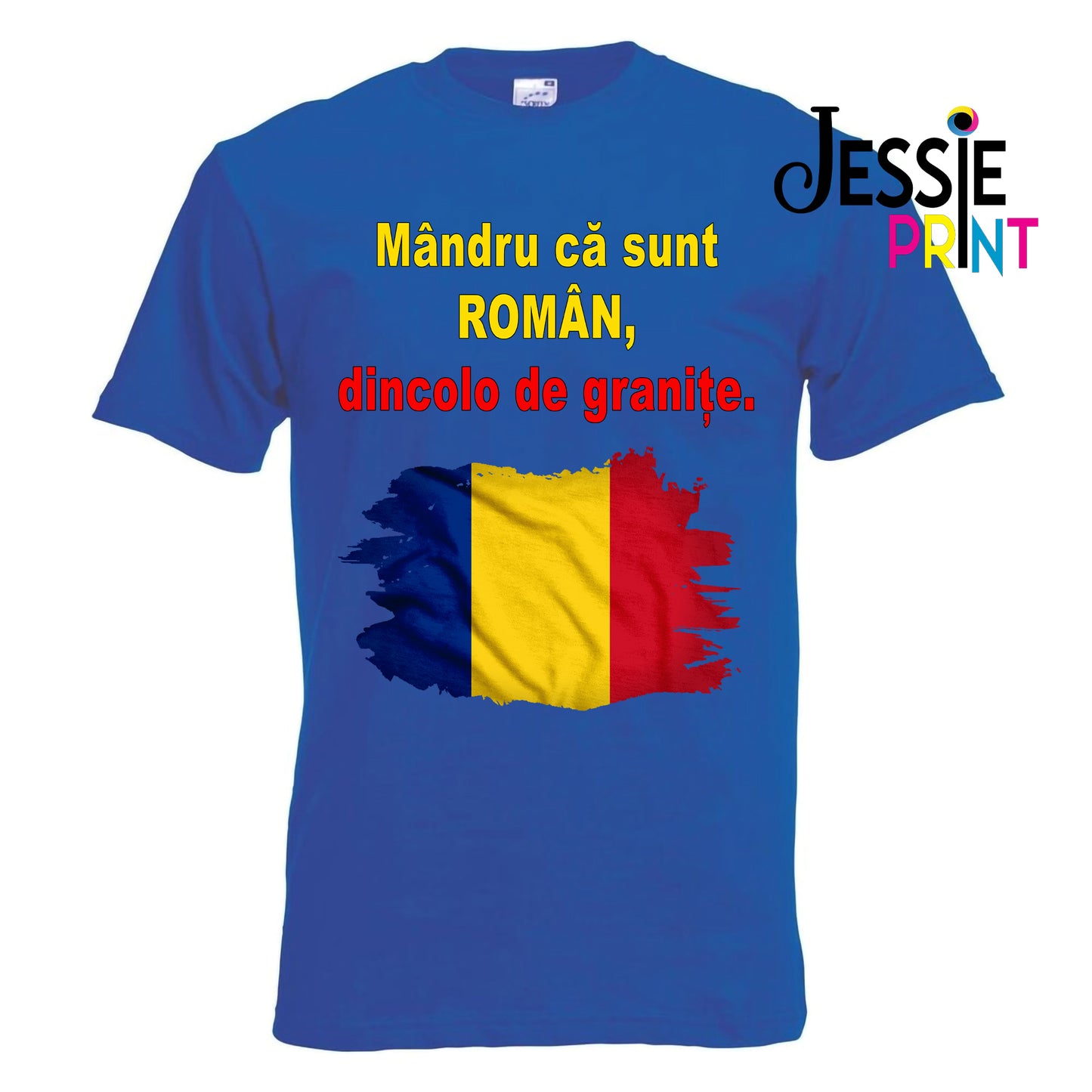 Tricou „Mândru că sunt român dincolo de granițe”