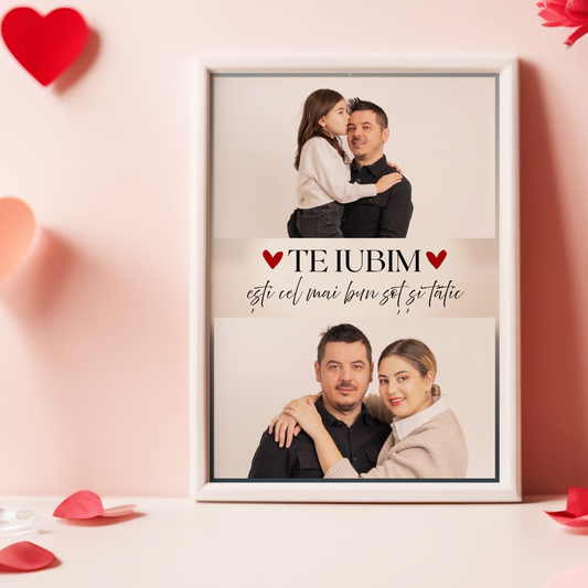 Ramă "Ești cel mai bun soț și tătic"
